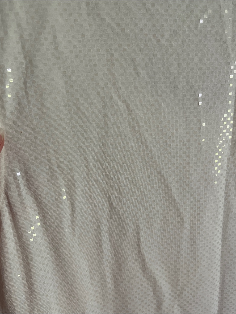 Beautiful St. John Caviar Women's White Sequin Top Sz. XL - Picture 6 of 9